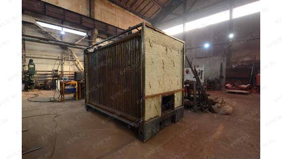 Котел 0.75 МВт с ОУР изготовление